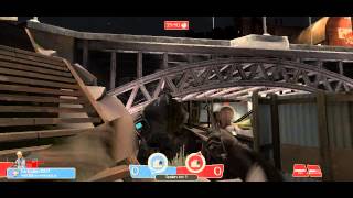 Snack Attack on Gibus Engineers TF2 Doublecross Spy Gameplay [upl. by Yhtak]