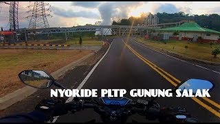 4 NYORIDE PLTP GUNUNG SALAK KEBUN TEH KABANDUNGAN INDOMARET  RIDING SANTUYY D [upl. by Mobley]