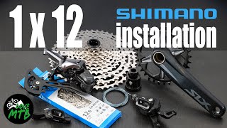 1 x 12 Speed Shimano Upgrade 🔥 Installation HowTo 🔥 Commencal META HT MTB Hardtail 1x12 [upl. by Anitsud962]