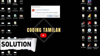 How do I fix OneDrive isnt Signed in ERROR   SOLUTION [upl. by Dhruv]