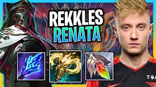 REKKLES IS READY TO PLAY RENATA  T1 Rekkles Plays Renata Support vs Senna Season 2023 [upl. by Eizus]