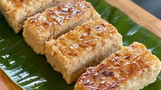 CASSAVA CAKE with MACAPUNO  Kakaibang CASSAVA CAKE  SOFT and CHEESY  Pinoy Simple Cooking [upl. by Ard]