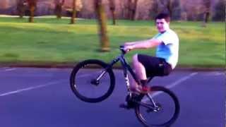 Super cool Wheelie on Specialized P3 bike [upl. by Odele94]