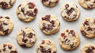 CranberryChocolate Chunk Cookies  Betty Crocker recipe [upl. by Gore111]