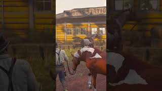 CUIDANDO DA COITADA O RECOMEÇO NO OESTE RED DEAD REDEMPTION 2 Shorts [upl. by Yralih969]