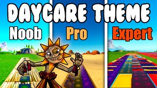 FNAF Security Breach OST Daycare Theme Noob vs Pro vs Expert [upl. by Mccourt]