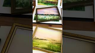 Watercolor landscapes painted loose watercolorlandscape watercolourlandscapepainting [upl. by Vez283]