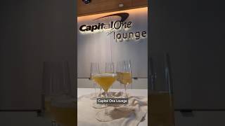 This New Capital One Lounge is Built into a CONTROL TOWER shorts [upl. by Anawk]