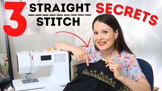 Did you know STRAIGHT STITCH can do THIS 3 secrets you have to see [upl. by Ihab]