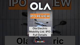 OLA IPO ola oeml evstocks ipo gmp smallcap mobility stocks trending shorts feed ubicind [upl. by Wendel]