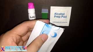 hivtestkitph  HIV Testing Philippines  How To Use HIV Home Test Kit [upl. by Milon985]