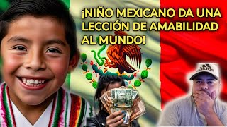 ARGENTINA le da un BILLETE a NIÑO MEXICANO y PASA ESTO [upl. by Irahs]