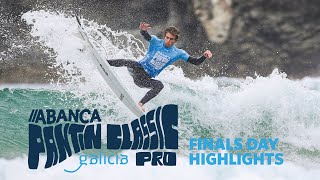 Highlights Finals Day at ABANCA Pantin Classic Galicia Pro [upl. by Anelrac]