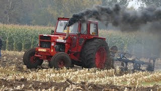 Speed Ploughing  Hastighedplöjning Laholm 2017  Volvo BM 810 Turbo Ploughing w 4Furrow Plough [upl. by Ikoek]