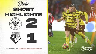 Brentford 21 Watford  Premier League Highlights [upl. by Santoro]