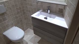 Amaya  Meuble Surmesure pour une Petite Salle de Bain de 3m²  Atlantic Bain [upl. by Ade449]