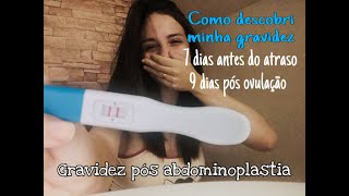 BabyPands 1  Como descobri minha gravidez 6 dias antes do atraso D  ESTAMOS GRÁVIDOS [upl. by Letniuq]