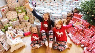 CHRISTMAS MORNING OPENING PRESENTS  MEGA SHOCK REACTION VLOGMAS DAY 26 [upl. by Matthus]