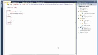 How to bind a list or collection of objects Model to ASPNET MVC View [upl. by Lytsyrk]