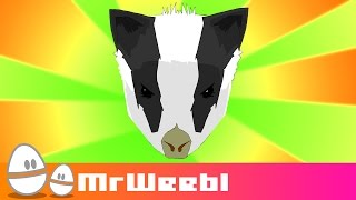 Guess I got My Badger Back  animated music video  MrWeebl [upl. by Thamora660]