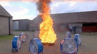 Creating A Fire Tornado  Factomania  Earth Science [upl. by Bernie]