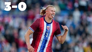 Norway vs Kosovo 30  Erling Haaland Scores HatTrick [upl. by Brag]