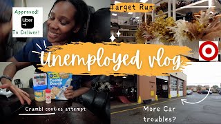 Unemployed Vlog  Accepted with Uber Eats Interview update More car troubles [upl. by Rozanne]