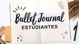 ORGANIZACION PARA LA ESCUELA  REGRESO A CLASES  AGENDA BULLET JOURNAL PARA ESTUDIANTES [upl. by Yatnuhs21]