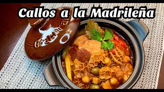 CALLOS A LA MADRILEñA  Recipe Unlocked [upl. by Suedama]