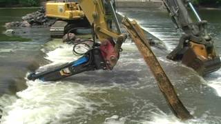 Robert Street Dam Removal  Part 1 [upl. by Ainegue]