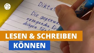 Analphabetismus  Kampf mit den Buchstaben  Planet Schule [upl. by Dedric]