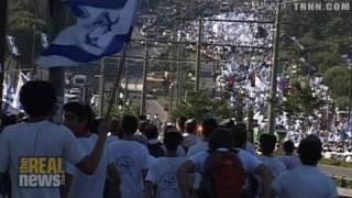 Thousands of Israeli youth chant quotMohammad is Deadquot [upl. by Berkman]