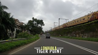 4K Drive on Lonavala Ghat  Tiger Point  Popular Tourist place near Mumbai [upl. by Kiefer]