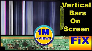 How to fix vertical bars on LED TV [upl. by Egdirdle]