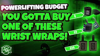 The Best Budget Wrist Wraps For Powerlifting  Powerlifting Budget [upl. by Niram]