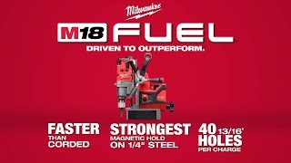 Milwaukee® M18 FUEL™ Magnetic Drill [upl. by Dewayne]