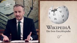 Die Telelupe Wikipedia  Neo Magazin Royale mit Jan Böhmermann  ZDFneo [upl. by Ennaerb492]