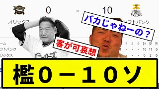 【うんちやな】檻０－１０ソ【反応集】【プロ野球反応集】 [upl. by Nwad245]