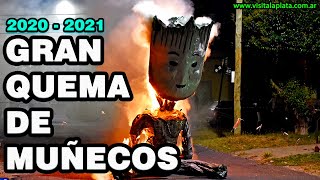 quotBaby Grootquot  Gran Quema de Muñecos de Fin de Año  Año Nuevo 20202021 La Plata Argentina [upl. by Aniles476]