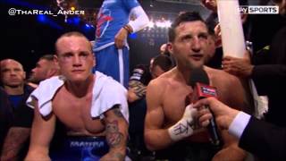 Carl Froch v George Groves  Pre amp Post Fight Chit Chat [upl. by Kyriako]