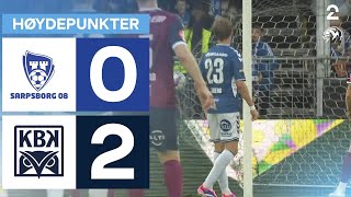 Sarpsborg 08 0  2 Kristiansund BK  Høydepunkter [upl. by Eelytsirk]