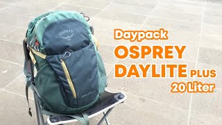 Review OSPREY DAYLITE PLUS  Daypack Osprey 20 Liter [upl. by Anileh]