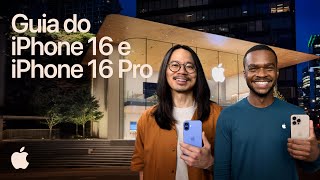 Um guia do iPhone 16 e iPhone 16 Pro  Apple [upl. by Arrehs]