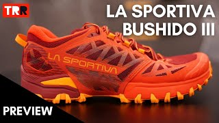 La Sportiva Bushido III Preview  Para correr en terreno alpino técnico y duro [upl. by Lexis]