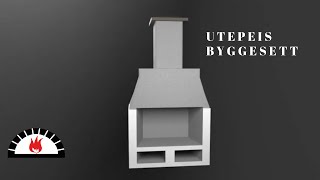 Utepeis byggesett Isokern Garden [upl. by Eal]