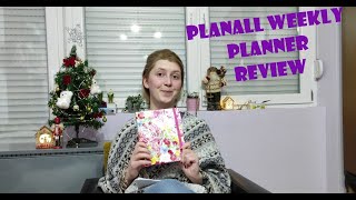 The PlanAll weekly planner review 📚 [upl. by Anifled]