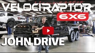 VelociRaptor 6X6 Test Drive with John Hennessey [upl. by Patricio577]