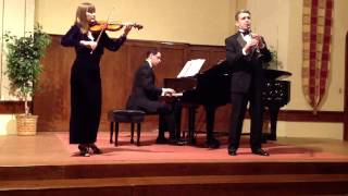 Londonderry Air Danny Boy for Violin Clarinet and Piano [upl. by Goldstein]