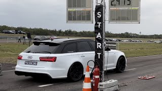 Audi RS6 C7 1200PS INSANE 95 sec 14 Mile [upl. by Glanti]