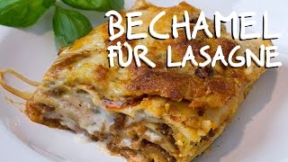 Bechamel für Lasagne  Bechamel para Lasaña [upl. by Hanleigh344]